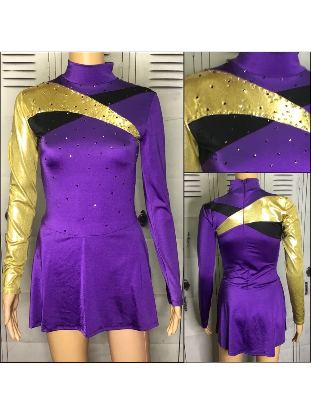 Cheerleading Pom dress adult small the line up